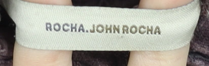 Rocha John Rocha Girls Brown Duffle Coat 3 Years