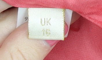 Viyella Women's Pink Blazer UK 16 Short Sleeve