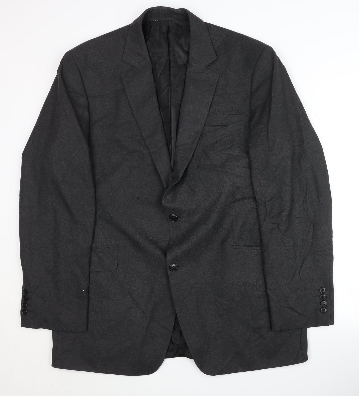 Mens UK Size 44 Dehavilland Regular Grey Suit Jacket