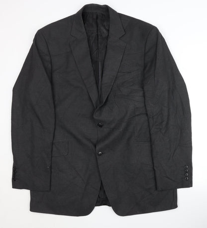 Mens UK Size 44 Dehavilland Regular Grey Suit Jacket