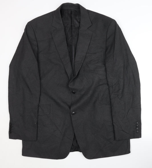 Mens UK Size 44 Dehavilland Regular Grey Suit Jacket