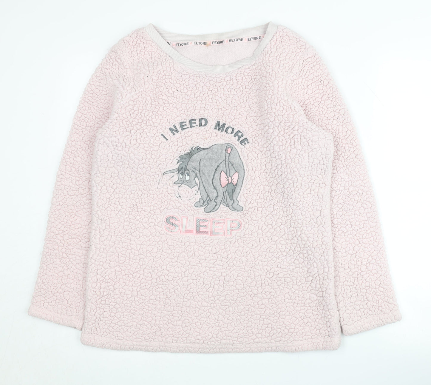Disney at George Eeyore Pink Fleece Jumper Women’s 12-14