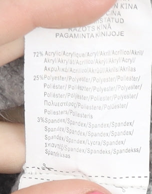 Firetrap Men's Grey Pullover Jumper - Medium