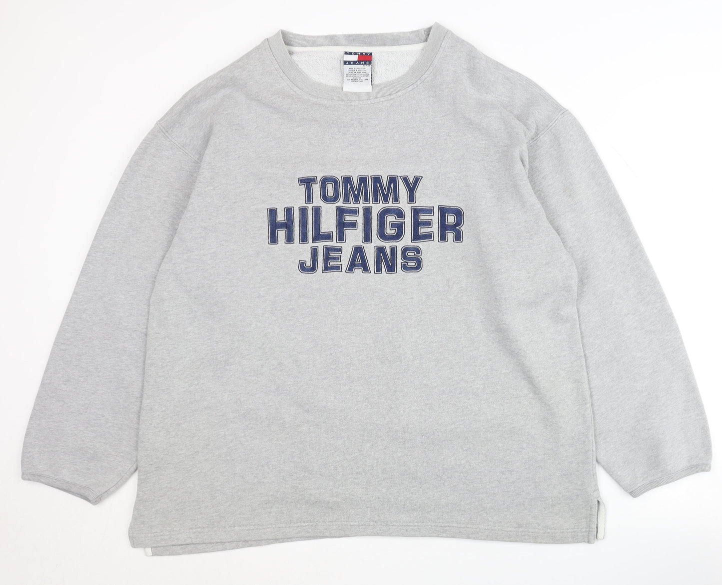 Tommy Hilfiger Men's Grey Pullover Sweatshirt M