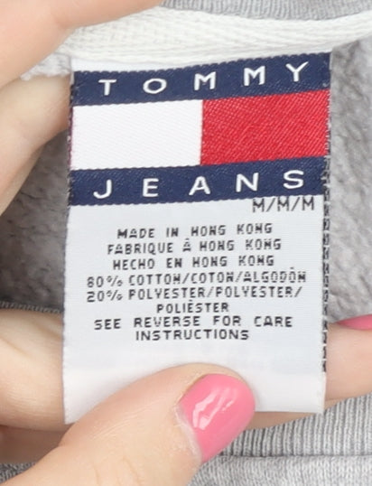 Tommy Hilfiger Men's Grey Pullover Sweatshirt M