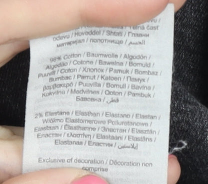 Jack & Jones Men's Black Skinny Jeans 32 Slim Fit