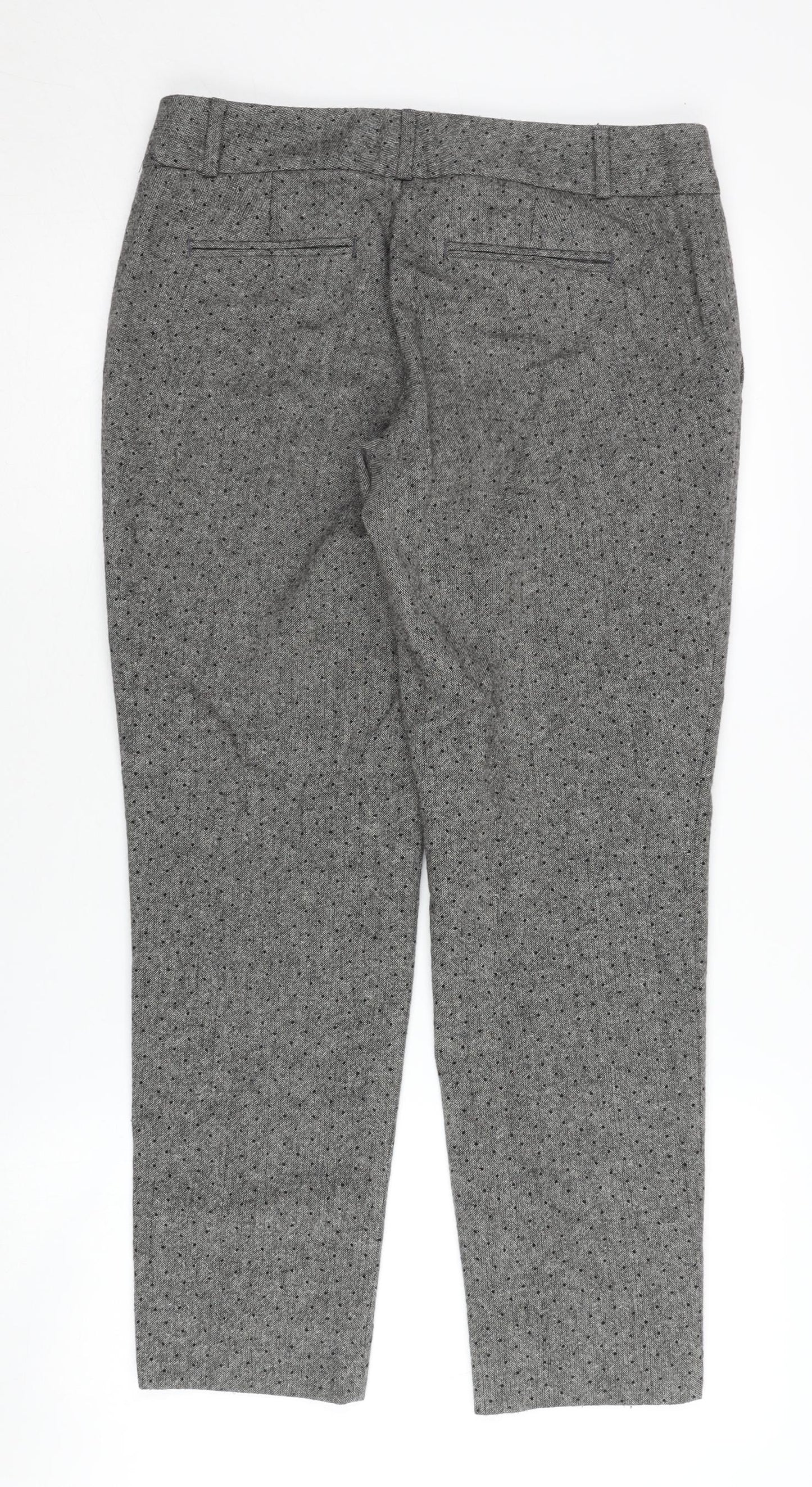 Banana Republic Women's Grey Wool Trousers Size 6