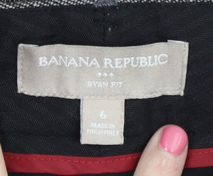 Banana Republic Women's Grey Wool Trousers Size 6