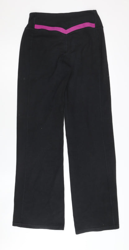 Nike Women’s Black Gym Yoga Trousers, Size S, Straight Style