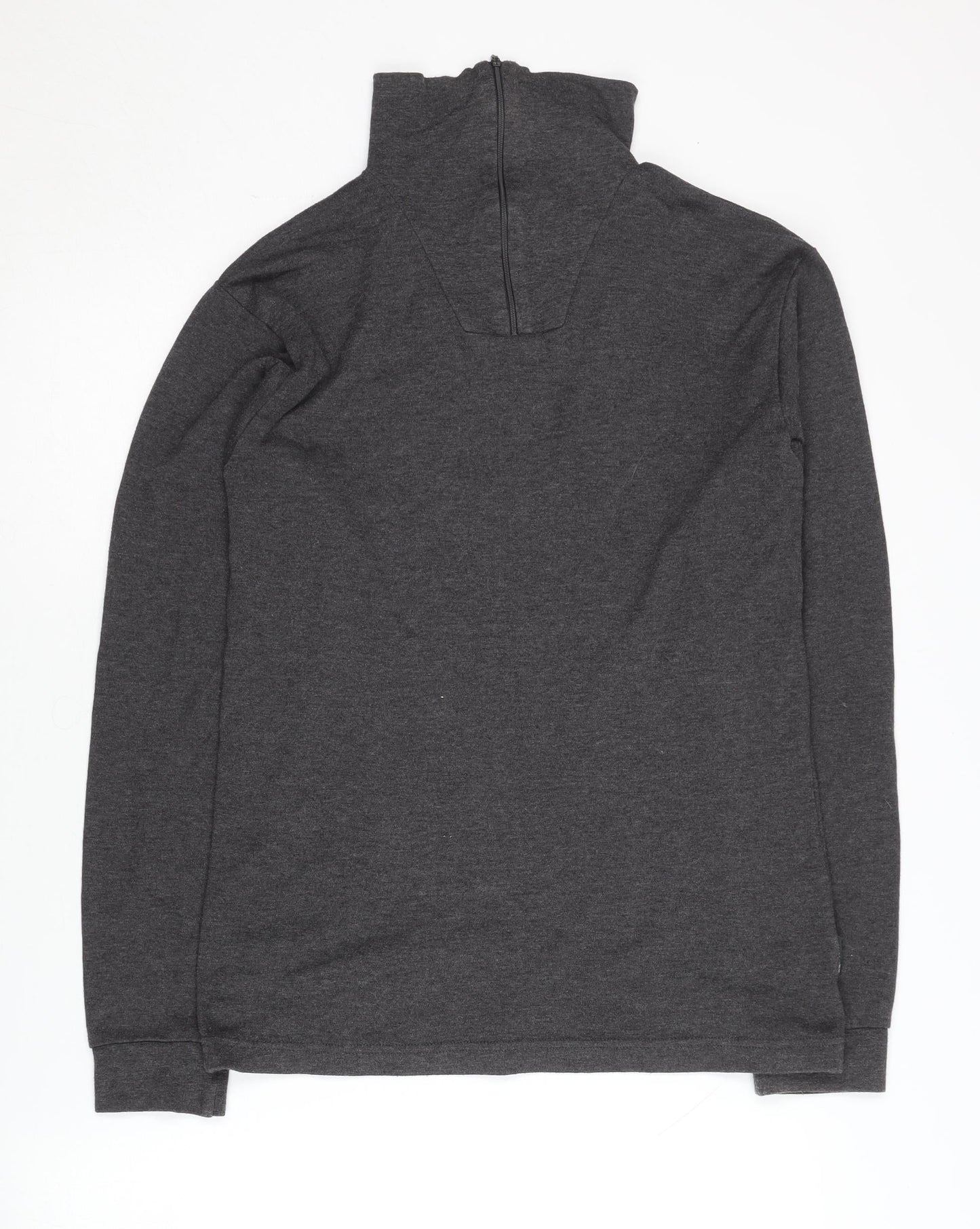 Mens UK Size S Trespass Grey Full Zip Sweatshirt