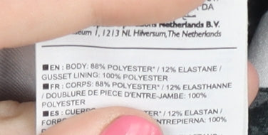 Nike Women's Black Polka Dot Leggings M