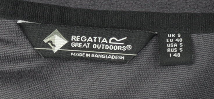 Mens UK Size S Regatta Black Pullover Sweatshirt