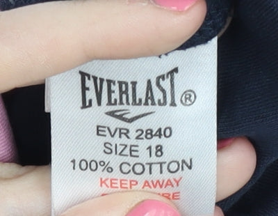 Everlast Women's Black Pink Gym Trousers Size 18