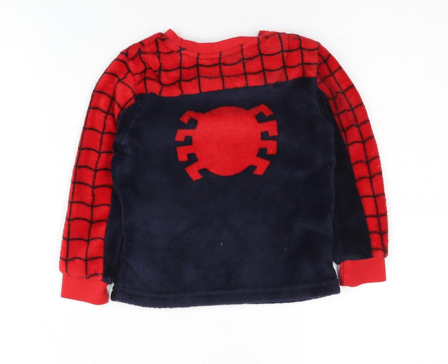 Marvel Spider-Man Boys Red Fleece Top 3-4 Years
