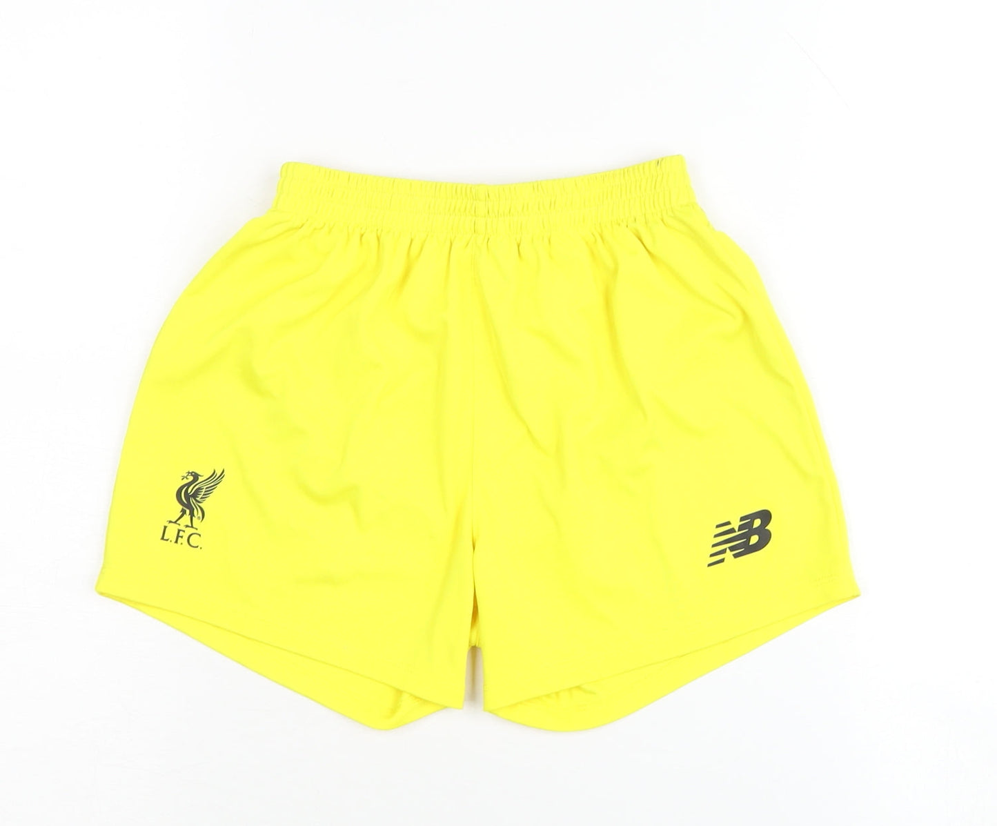 New Balance Boys Athletic Yellow Football Shorts - Size 6-7Y