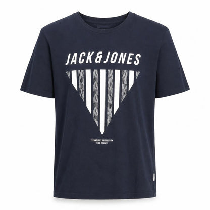 Mens UK Size S JACK & JONES Blue  T-Shirt