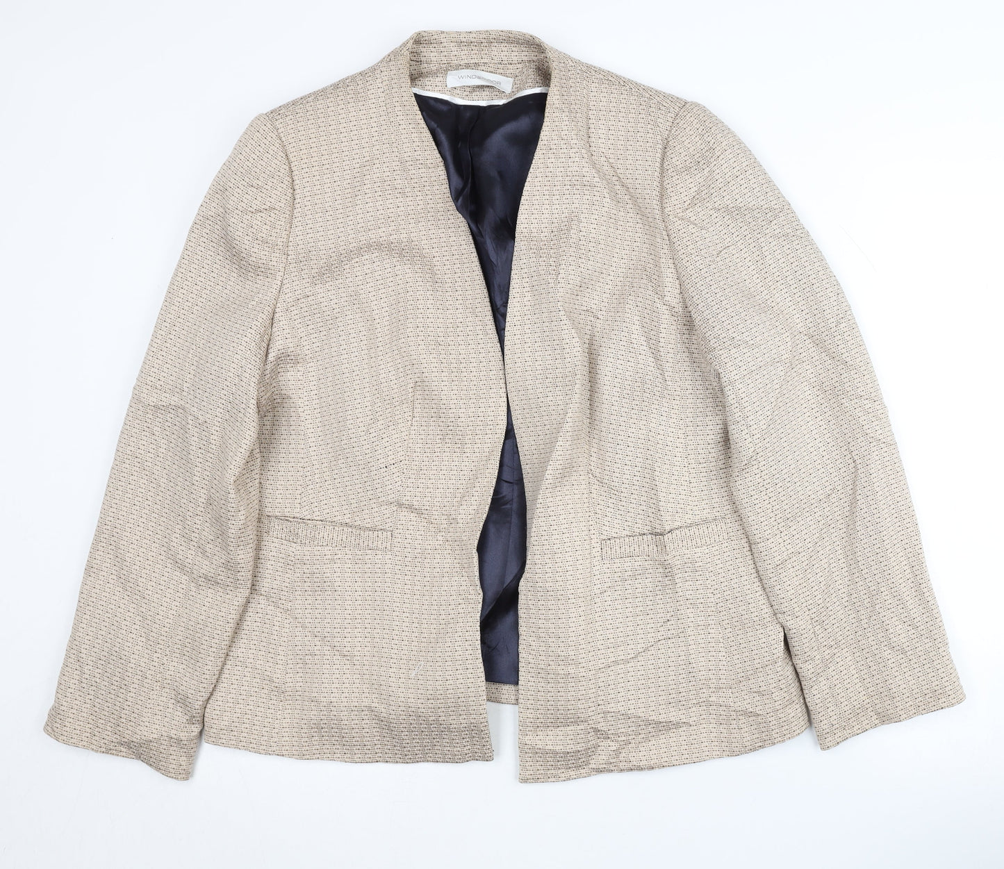 Windsmoor Beige Women's Blazer UK 14