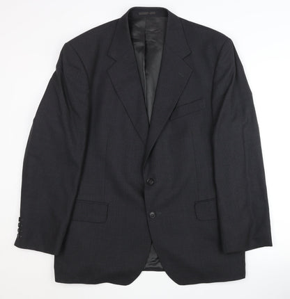 Mens UK Size 44 Magee Regular Black Suit Jacket