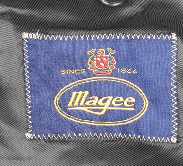 Mens UK Size 44 Magee Regular Black Suit Jacket