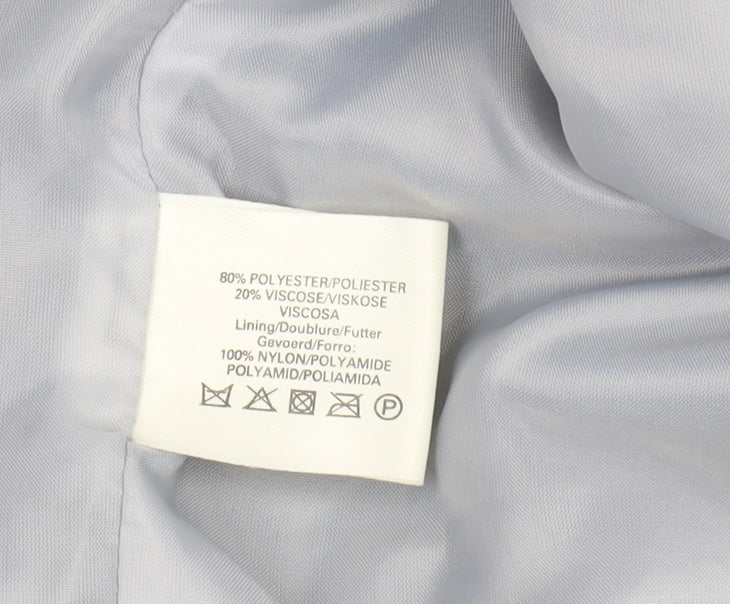 Burton Women's Grey Overcoat, Size 12, Elegant Business Wear