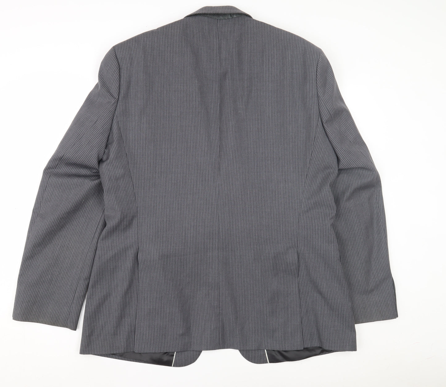 Mens UK Size 44 Jeff Banks Regular Grey Suit Jacket