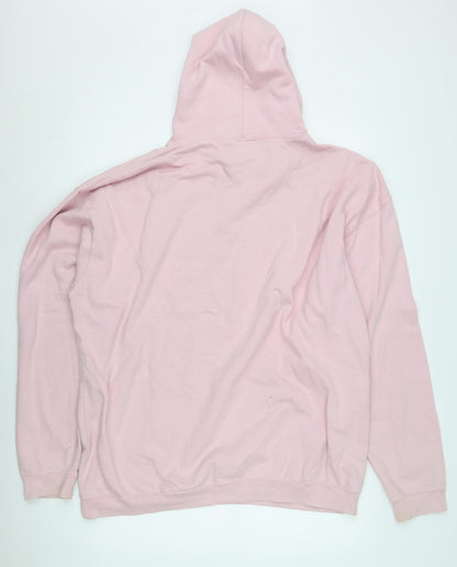 Kenpuniverse Unisex Pink Anime Hoodie 2XL