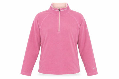 Trespass Women's Pink 1/2 Zip Fleece Pullover M