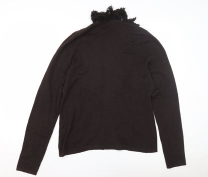 Womens UK Size 14 Phase Eight Black Cardigan Jumper
