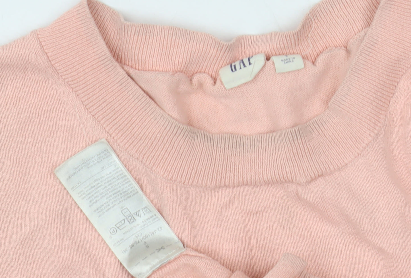 Womens UK Size S Gap Pink Pullover Jumper