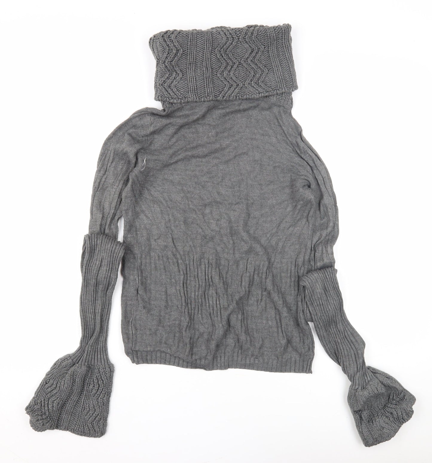 Womens UK Size 10 SoulCal Grey Pullover Jumper