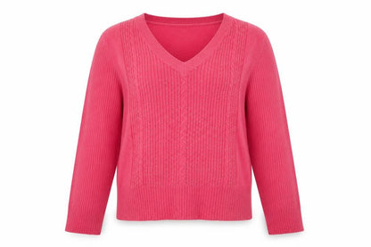 Country Casuals Women's Pink Angora Nylon Beaded Pullover Jumper Size 8