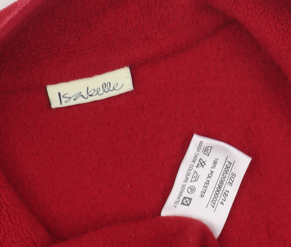 Womens UK Size 14 Isabelle Red Basic Jacket