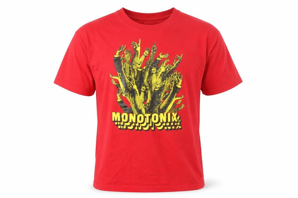 Mens UK Size M B&C Collection Red  T-Shirt