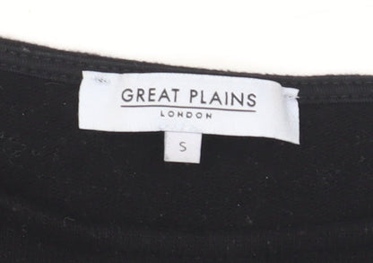 Womens UK Size S Great Plains Black Pullover Jumper