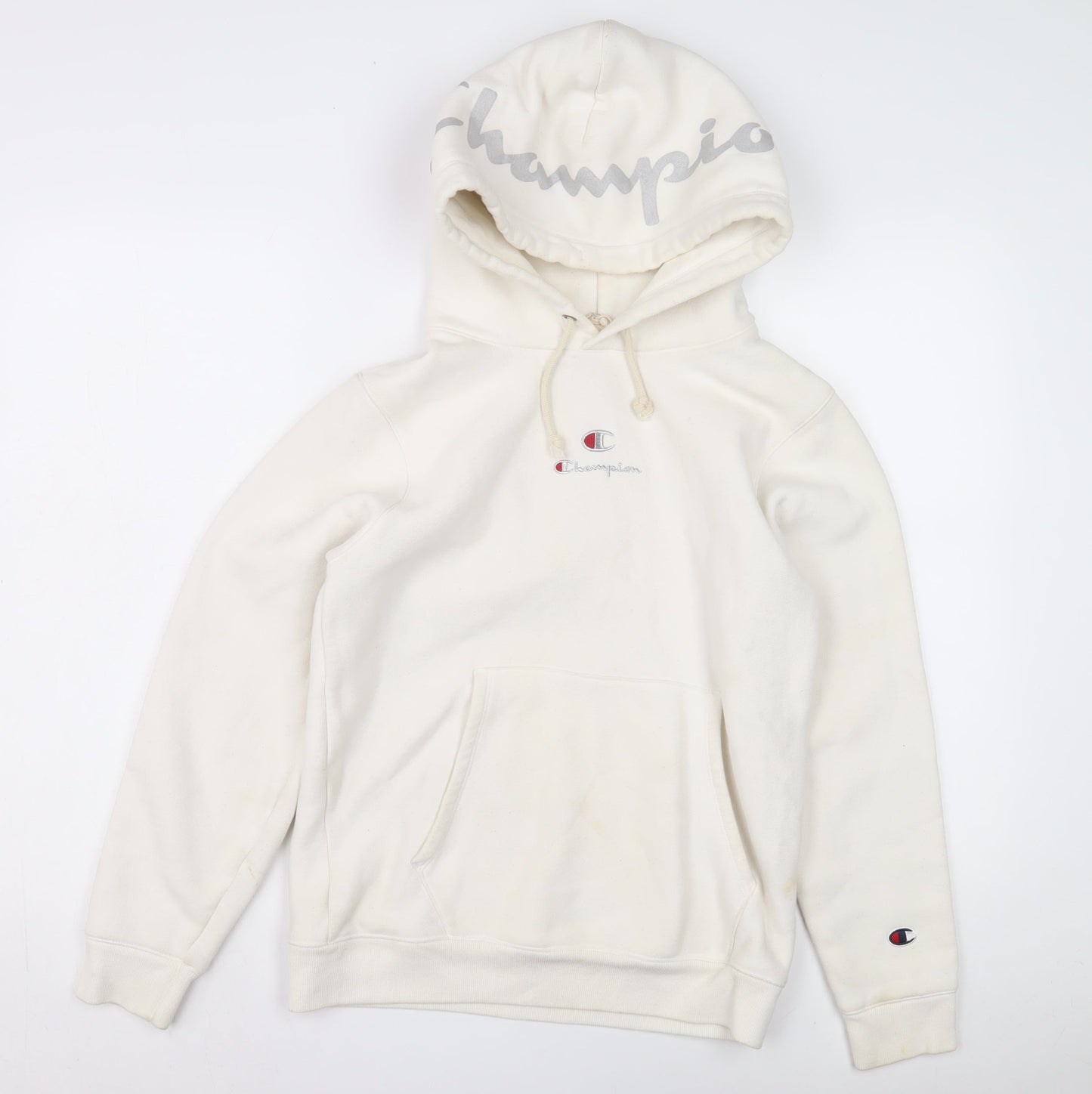 Champion Women's White XS Pullover Hoodie - Casual