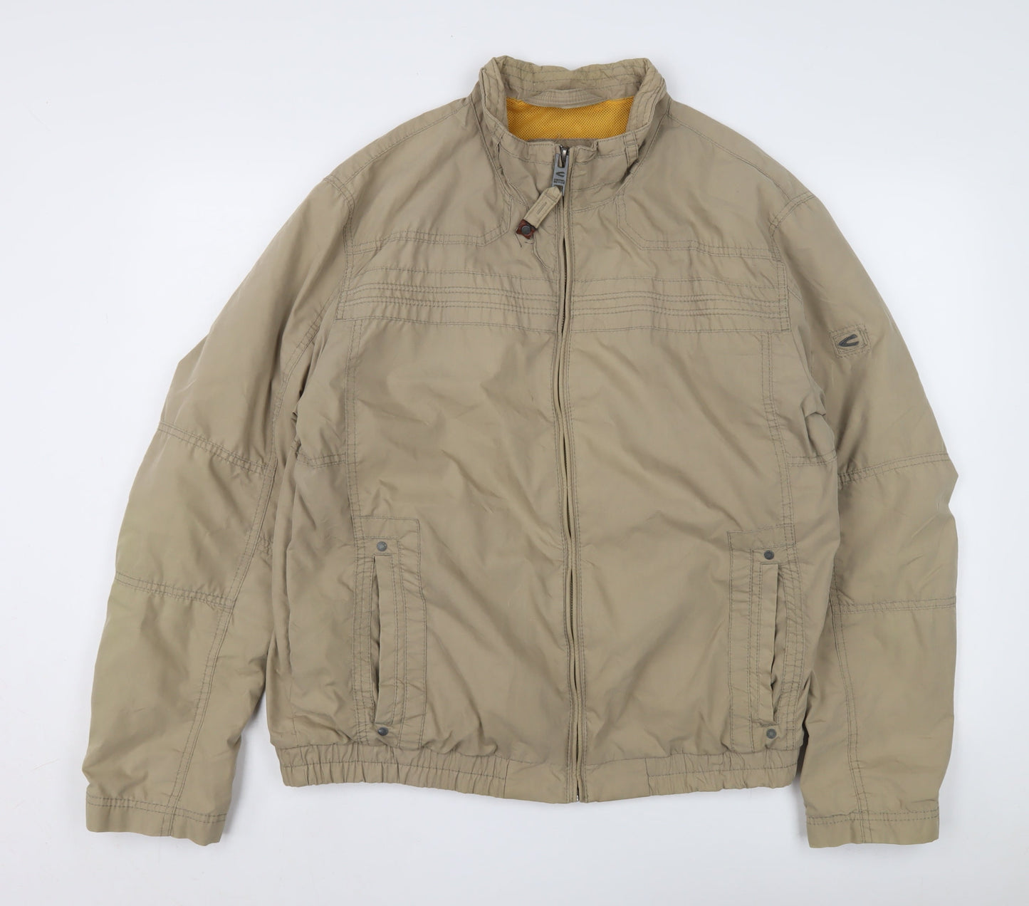 Mens UK Size 52 Camo Active Beige Basic Jacket