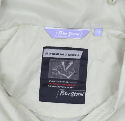Mens UK Size M Peter Storm Beige Rain Coat