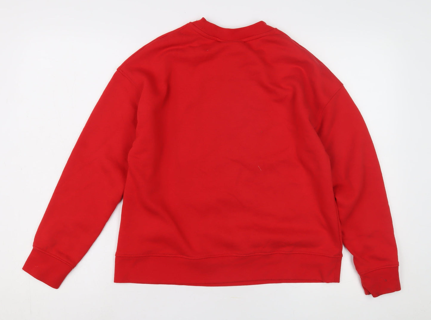 Womens UK Size 10 Disney Red Pullover Sweatshirt