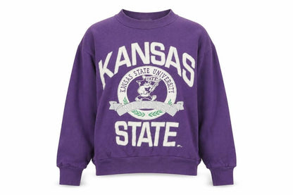Front view of America's Finest Purple University Sweatshirt M unisex