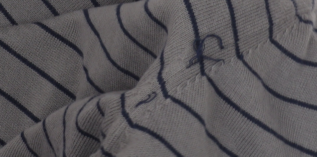 Next Men's Grey Henley Jumper XL Striped Casual