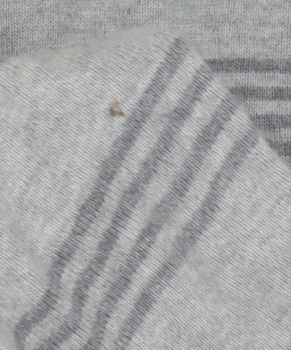 Bench Men's Grey Striped Long Sleeve Shirt L