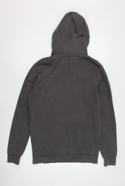 Mens UK Size S Jameson Carter Grey Pullover Hoodie