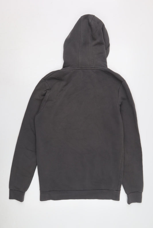 Mens UK Size S Jameson Carter Grey Pullover Hoodie
