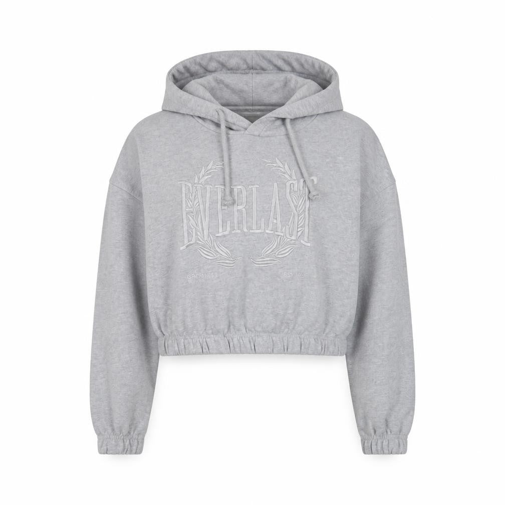 Womens UK Size 14 Everlast Grey Pullover Hoodie