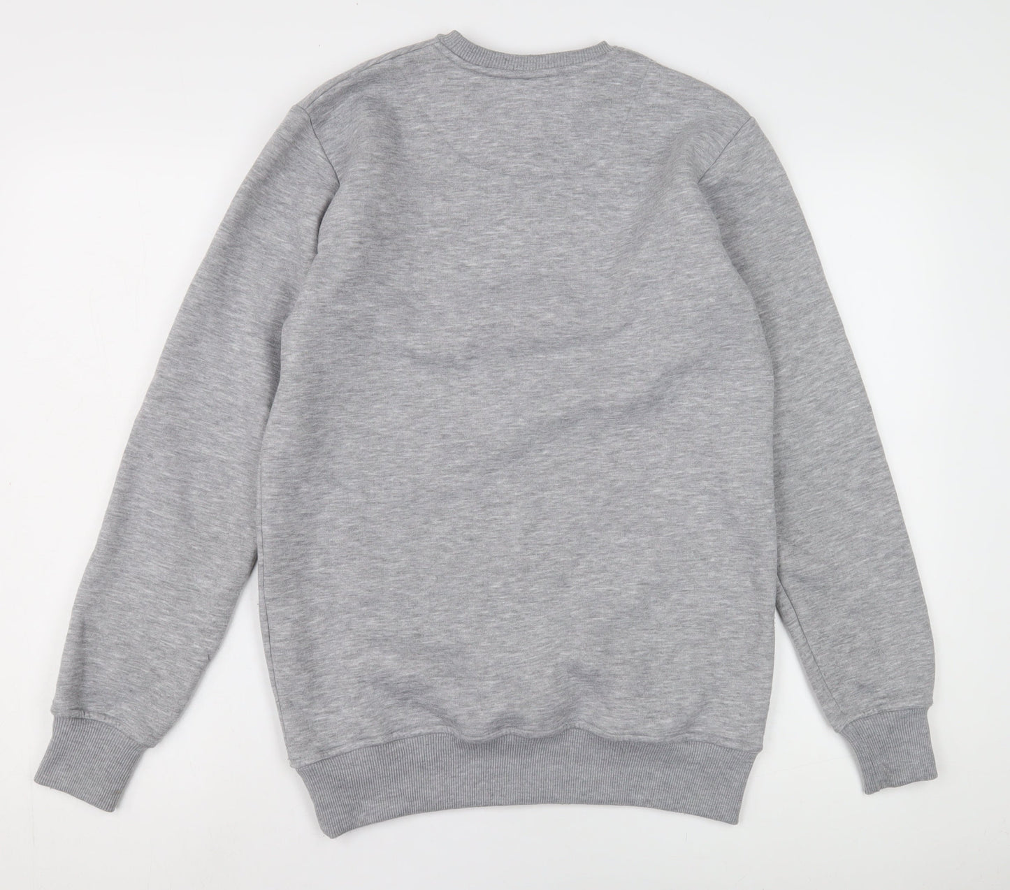 Mens UK Size XS SikSilk Grey Pullover Sweatshirt