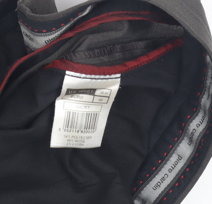 Pierre Cardin Men's Black Trousers Size 36