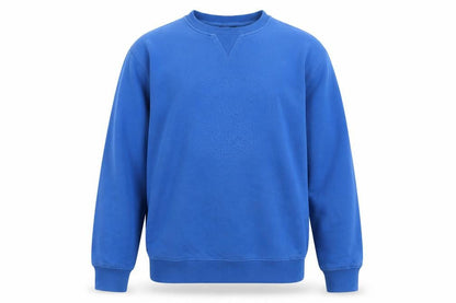 Oldham Athletic Men's Blue Logo Pullover Sweatshirt M