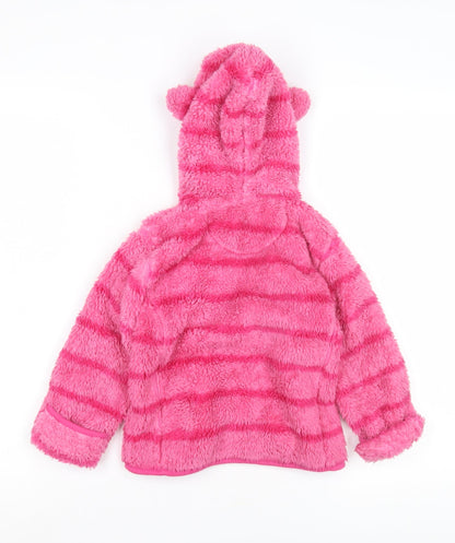 Gelert Pink Girls' Fleece Hoodie 2-3 Years Full Zip