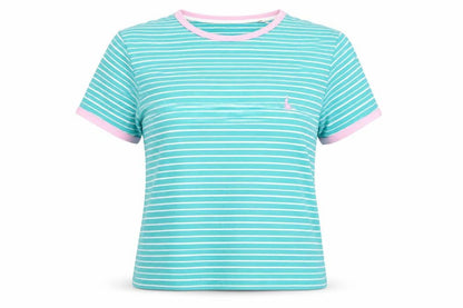 Womens UK Size 6 Jack Wills Blue Basic T-Shirt