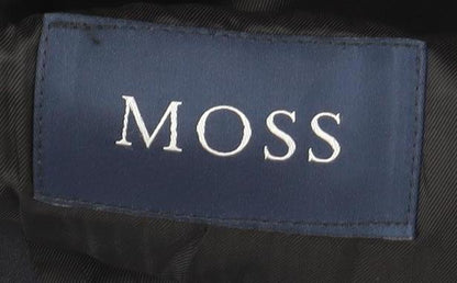 Mens UK Size 46 Moss Regular Blue Suit Jacket